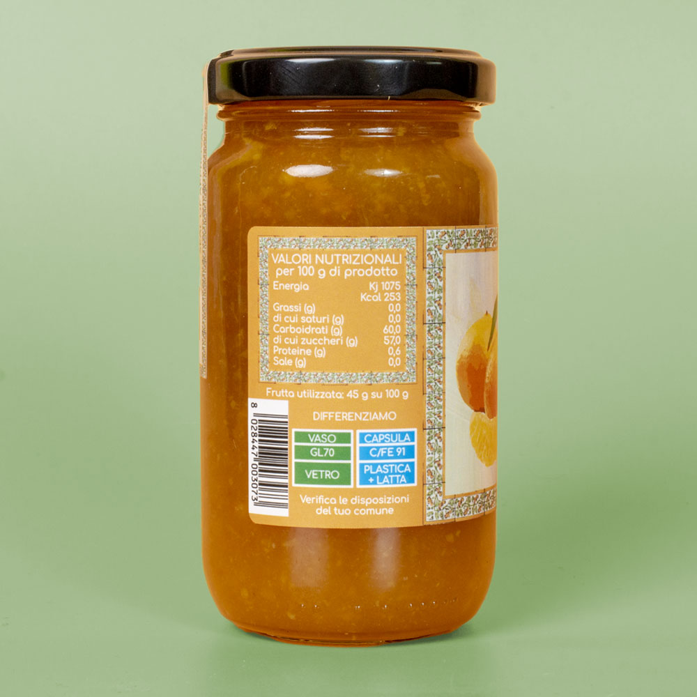 Marmellata di Mandarini di Sicilia 240 G