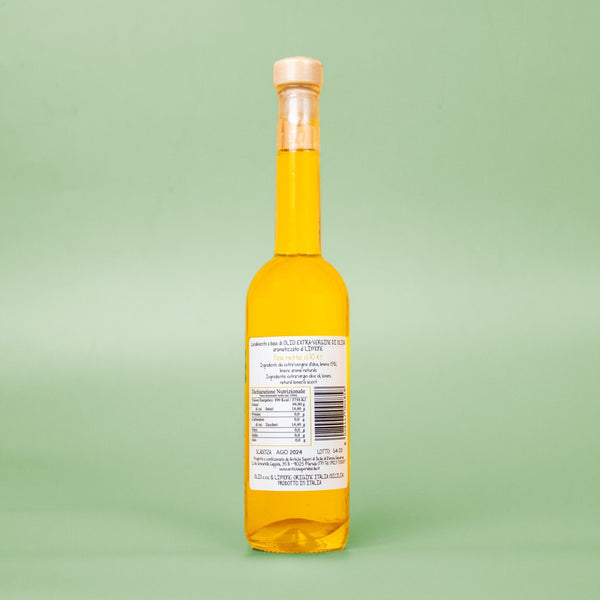 Condimento a base di Olio Extra Vergine di Oliva Aromatizzato al Limone 10 cl