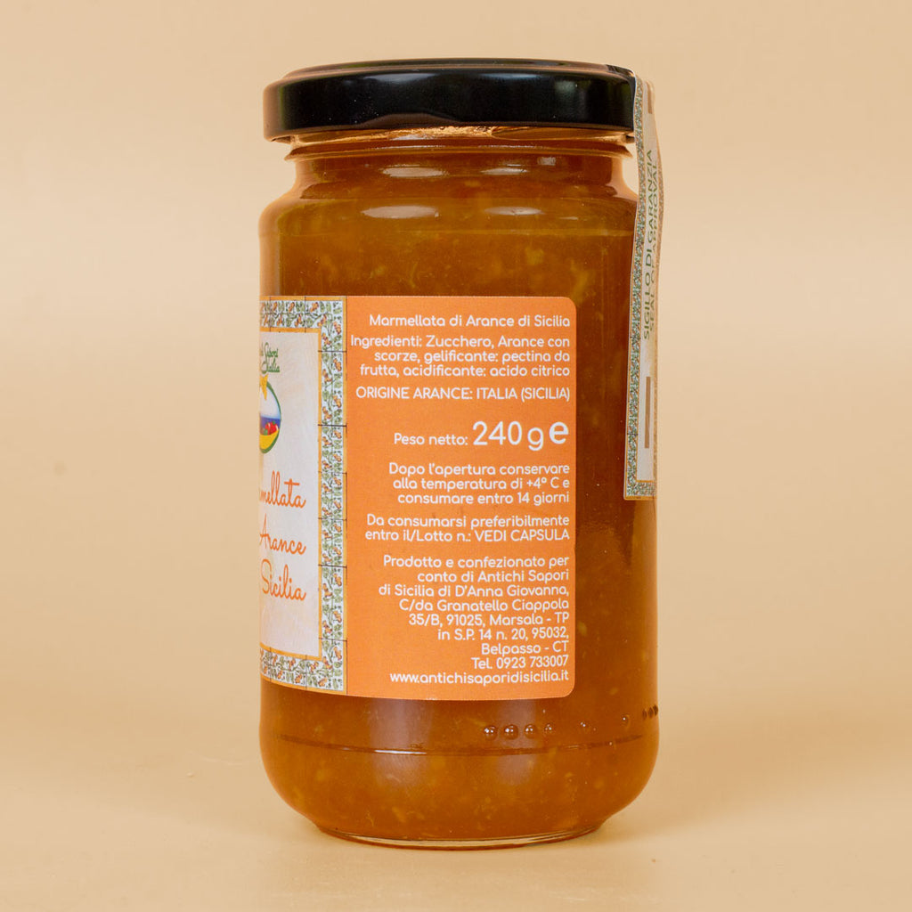 Marmellata di Arance Bionde 240 G