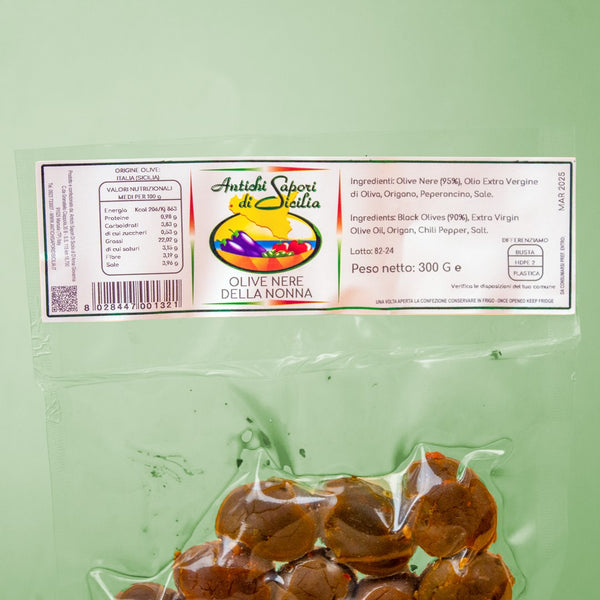 Olive Nere della Nonna 300 G