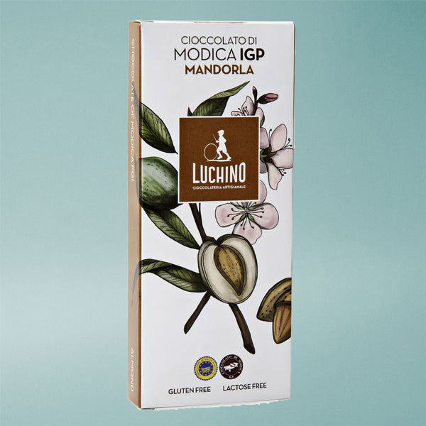 Cioccolato di Modica IGP alla Mandorla 100 G